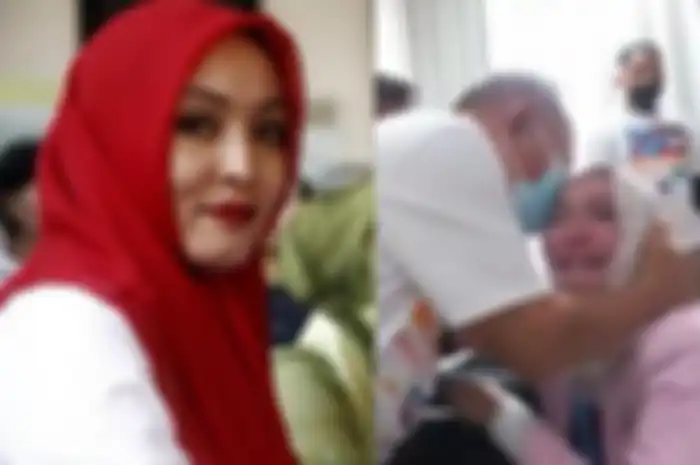 Momen Pertemuan Angelina Sondakh dan Kedua Orangtuanya