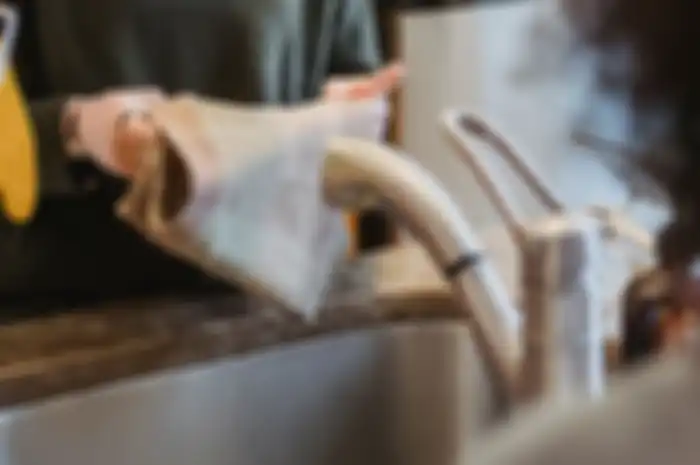 Aneka tips harian, cara mencuci lap dapur