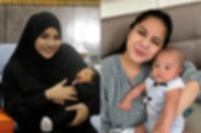 Aurel Hermansyah syok temukan ini di wajah Ameena, Nagita kepo.