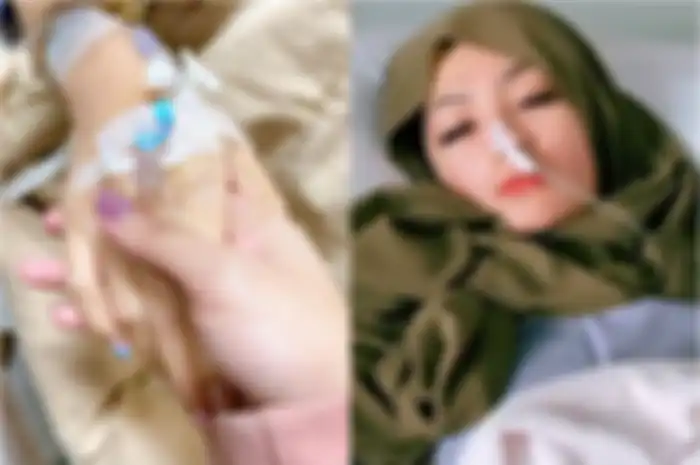 Imel Putri Cahyati jatuh sakit