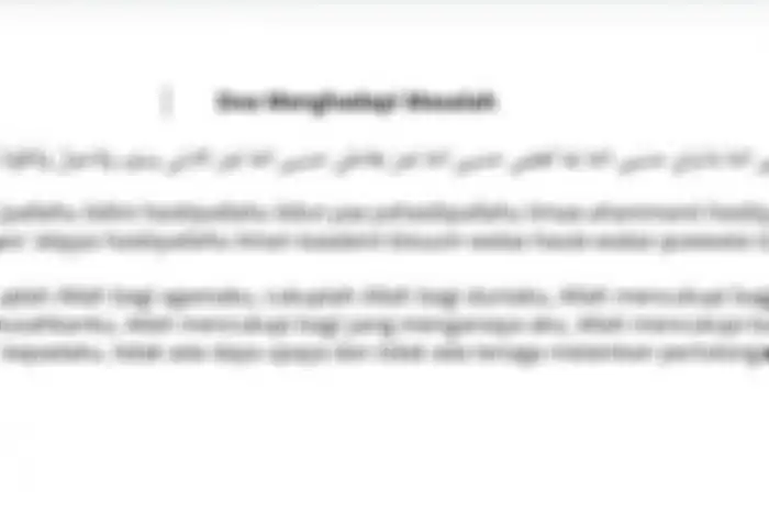 Doa menghadapi masalah