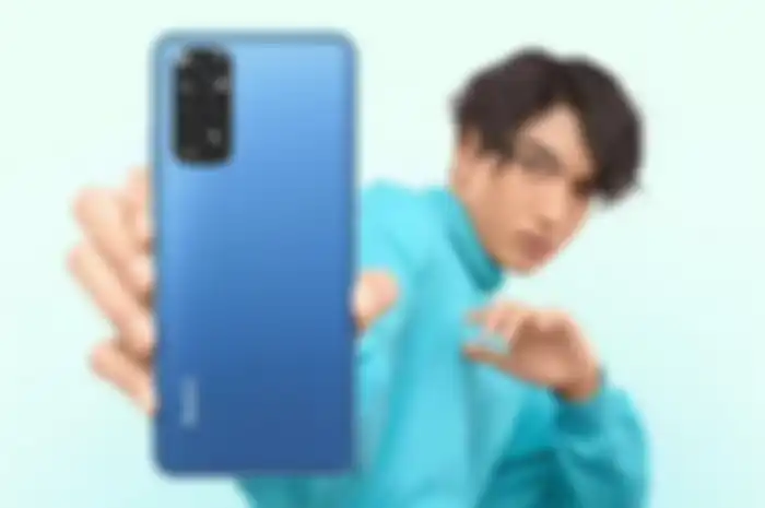 Redmi Note 11 varian warna Twilight Blue.
