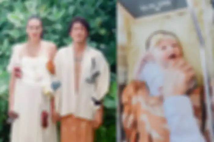 Bayi Dimas Anggara dan Nadine Chandrawinata