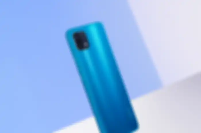 OPPO A16e warna biru