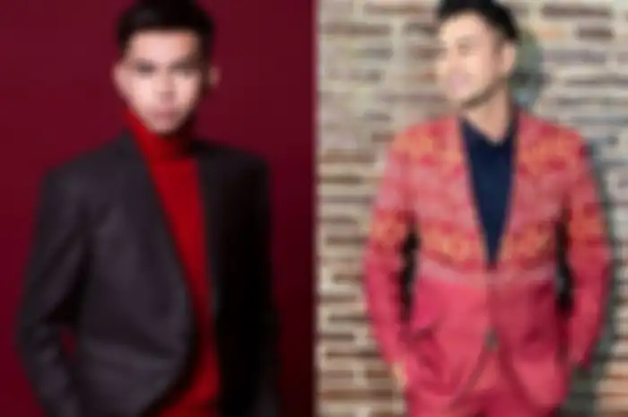 Kolase Foto Dimas Ahmad dan Raffi Ahmad.