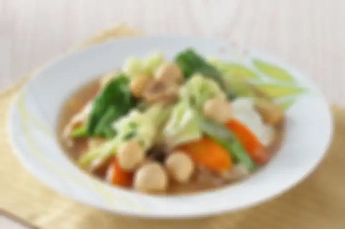 Menu sahur praktis, Capcay