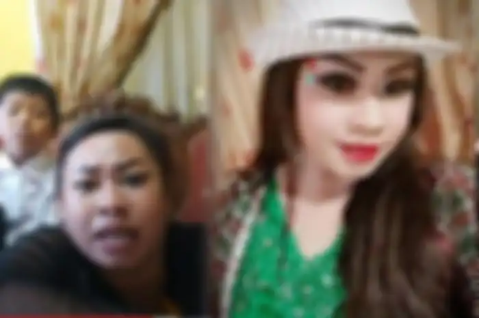 Tante Lala viral jadi seleb TikTok akibat konten marah-marahnya.
