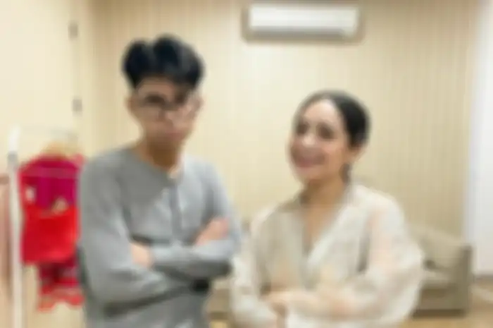 Dimas Ahmad dan Nagita Slavina.