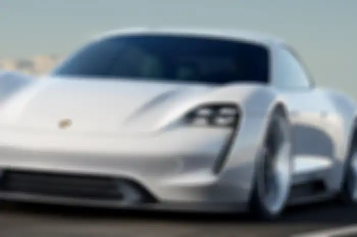 Ilustrasi mobil listrik Porsche