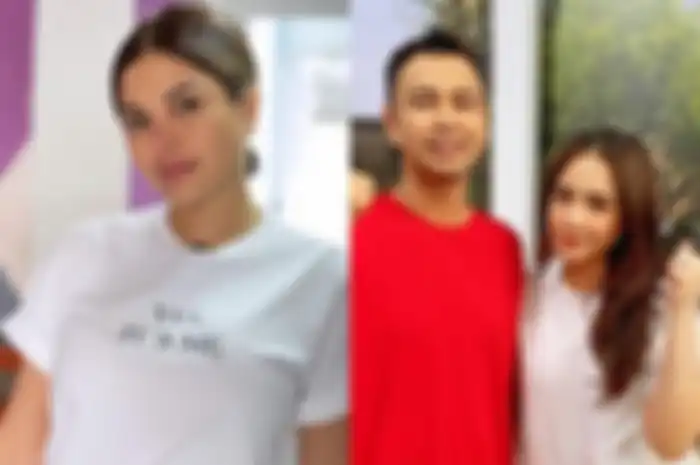 Kolase foto Nikita Mirzani, Raffi Ahmad, dan Nagita Slavina