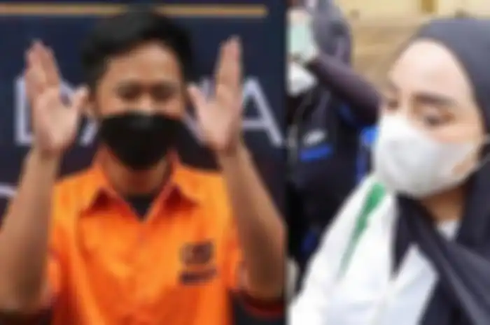 Dinan Fajrina jenguk Doni Salmanan di Bareskrim Polri.