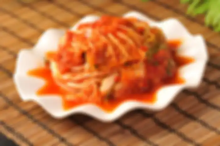 Ilustrasi Kimchi, makanan tradisional Korea Selatan