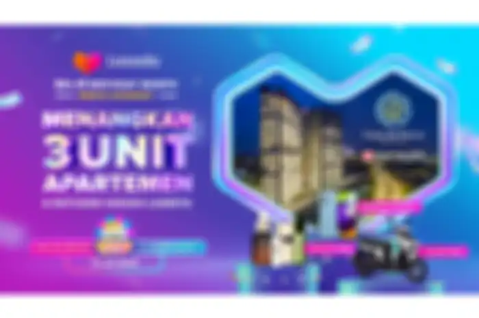 Game Lazzie Star - Cake Master di aplikasi Lazada bertabur hadiah menarik, termasuk tiga unit apartemen di BSD City!
