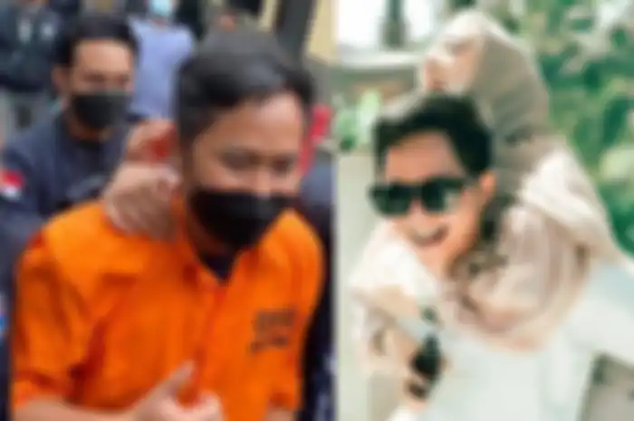 Tersangka Doni Salmanan dan istrinya, Dinan Fajrina 