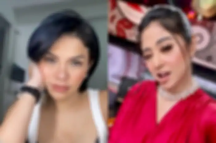 Nikita Mirzani dan Dewi Perssik