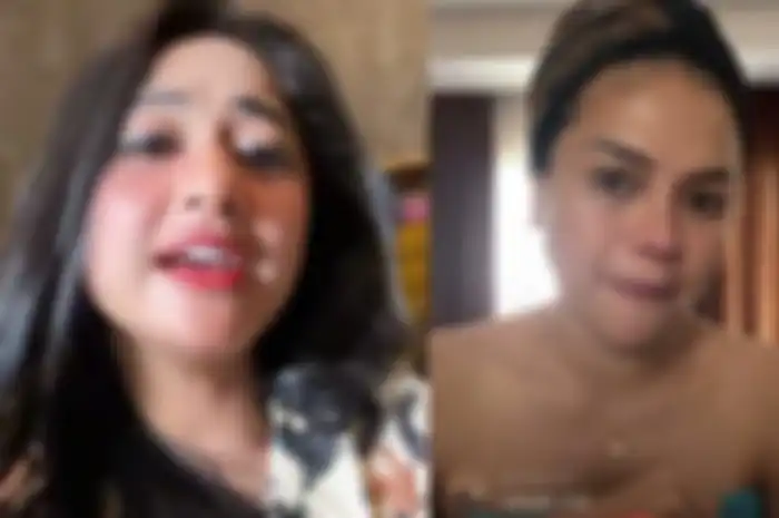 Dewi Perssik dan Nikita Mirzani