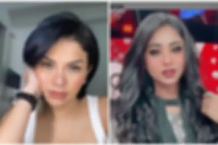 Nikita Mirzani dan Dewi Perssik