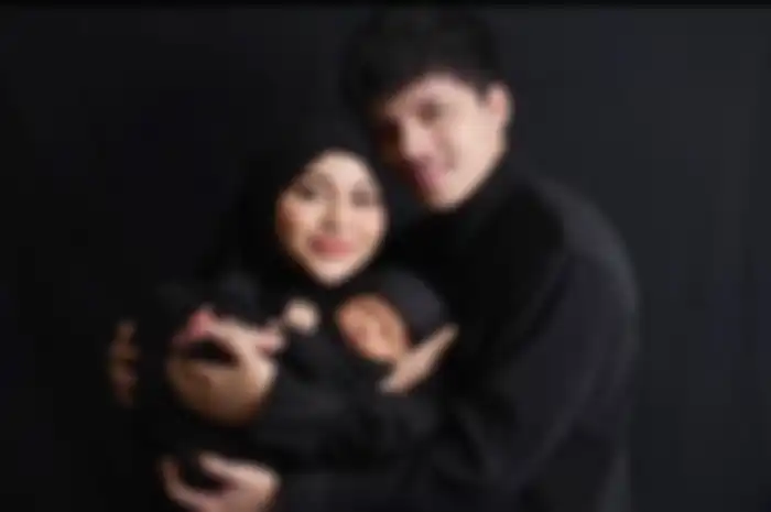 Foto Aurel Hermansyah, Ameena Hana, dan Atta Halilintar. 