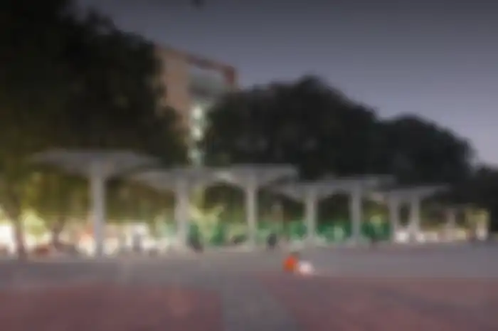 Suasana Alun-alun Kota Bekasi