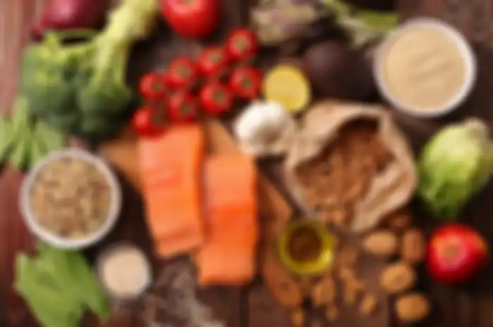 Ilustrasi menu diet