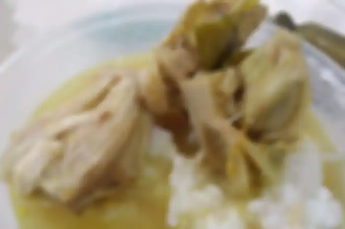 Bubur Lodeh, menu khas tradisi buka puasa di Masjid Agung Kendal.