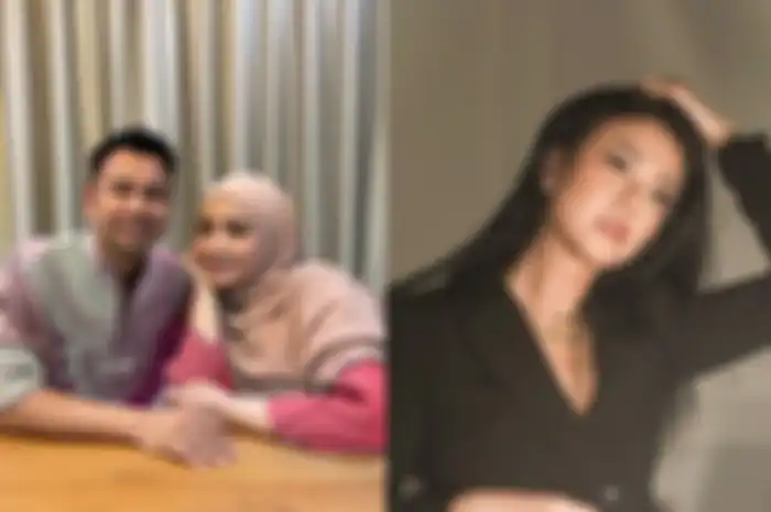 Kolase foto Raffi Ahmad, Nagita Slavina dan Nita Gunawan.