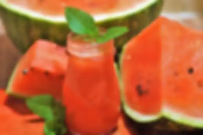 Minuman  viral, resep es semangka India asli yang cocok buat buka puasa.