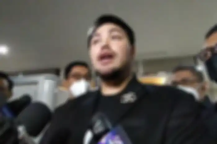 Ivan Gunawan di Lobi Gedung Badan Reserse Kriminal (Bareskrim) Polri, Jakarta, Kamis (14/4/2022).