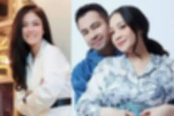 Kolase foto Nita Gunawan, Raffi Ahmad, dan Nagita Slavina.