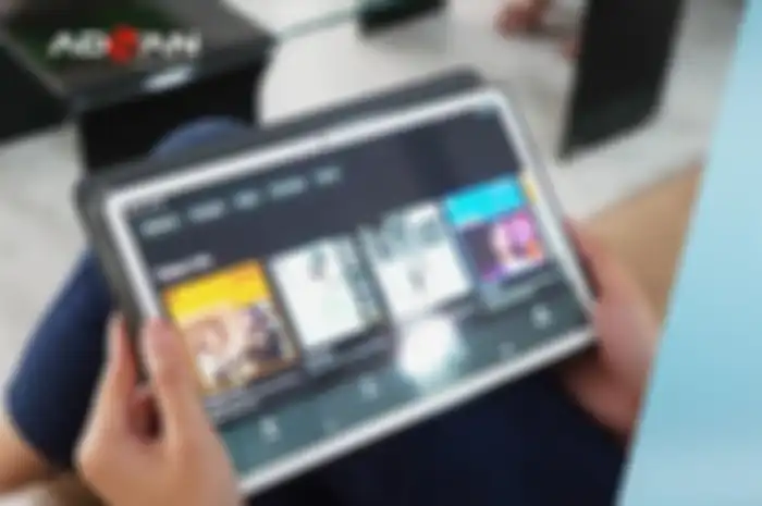 ADVAN Tab VX, tablet harga Rp 3 jutaan RAM 8GB + 128GB memori penyimpanan.