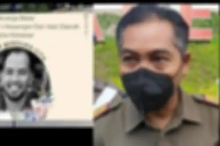 Sosok korban Najamuddin Sewang (kiri) yang dibunuh dengan cara ditembak yang diotaki Kasatpol PP kota Makassar, M Iqbal Asnan (Kanan)