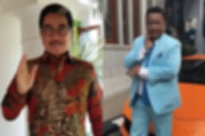 Kolase foto Hotma Sitompul dan Hotman Paris