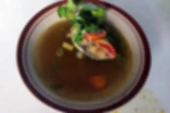 Sepiring pindang serani di Rumah Makan Prahu, di Jalan Ratu Kalinyamat, Desa Krapyak, Kecamatan Tahunan, Kabupaten Jepara.