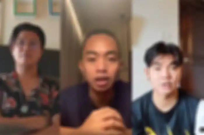 Dari kiri, Andika Kangen Band , Zidan, dan Tri Suaka