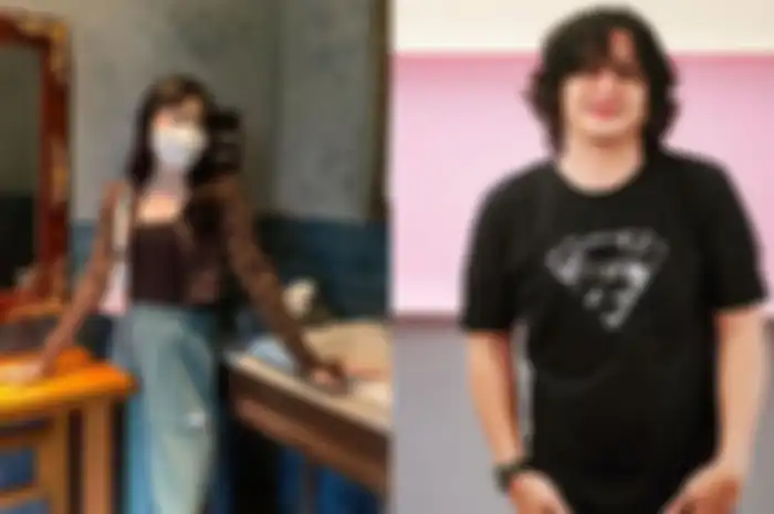 Kolase gambar Pasha Ungu dan Putrinya