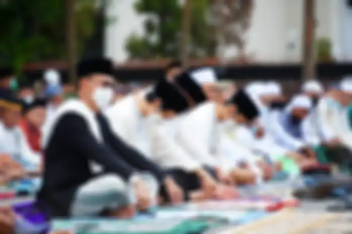 Ilustrasi - Pelaksanaan Salat Id pada Idul Fitri tahun 2021 di depan Kantor Wali Kota Pontianak 