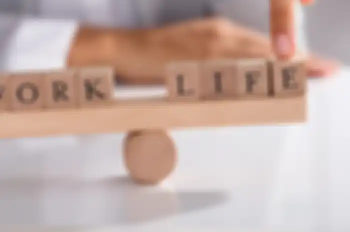 Ilustrasi work life balance