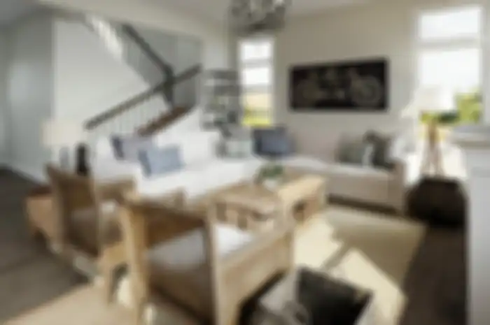 Ilustrasi interior bergaya farmhouse