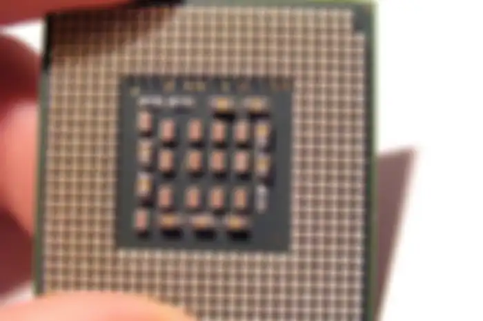 Ilustrasi Chip Intel