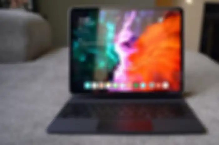 Tampilan macOS di perangkat iPad