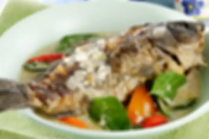 Ilustrasi masakan ikan