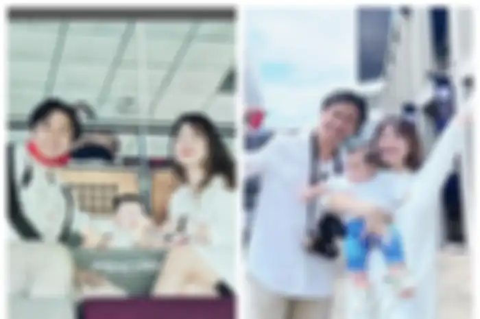Keluarga Felicya Angelistan dan Caesar Hito.
