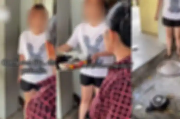 Viral menantu marah-marah pada mertua sampai banting piring.