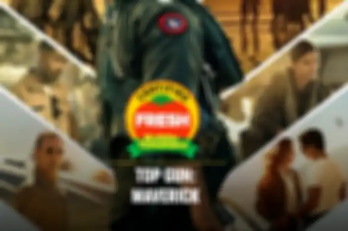 Film Top Gun: Maverick mendapat sertifikat Fresh Rotten Tomatoes, dengan skor 97% di Tomatometer.