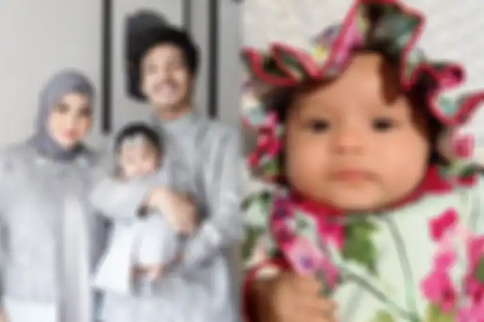 Ameena Hanna Nur Atta bersama Atta Halilintar dan Aurel Hermansyah