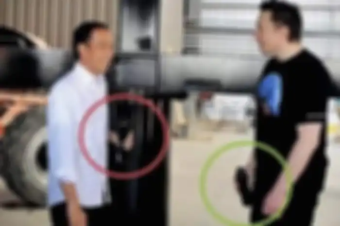 Jokowi bertemu dengan Elon Musk menjadi perbincangan hangat. Rupanya, alat yang dibawa Jokowi juga jadi pembahasan netizen di medsos. 