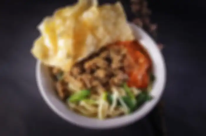 Mie Ayam Indonesia Food Indonesian Food Bakmie