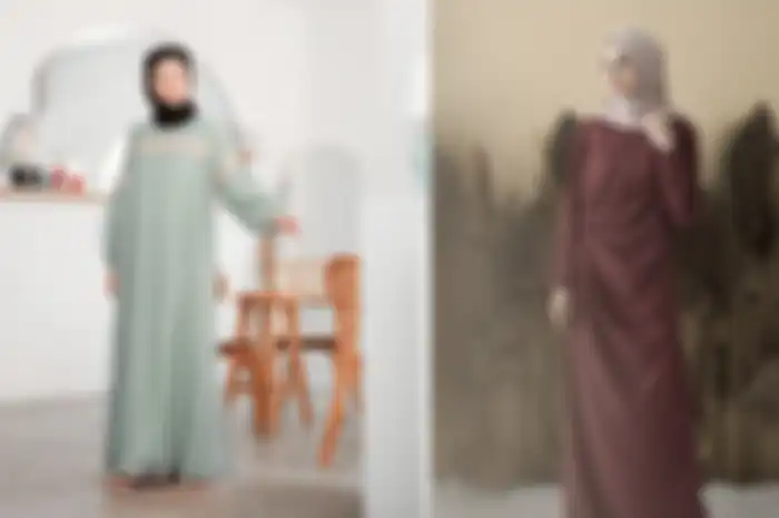 Baju kondangan gamis di Shopee