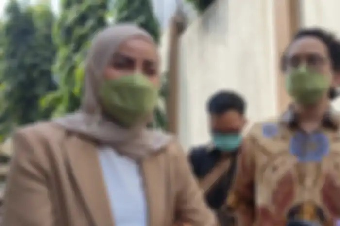  Olla Ramlan kembali menjalani sidang cerai di Pengadilan Agama Jakarta Selatan pada Senin (23/5/2022).