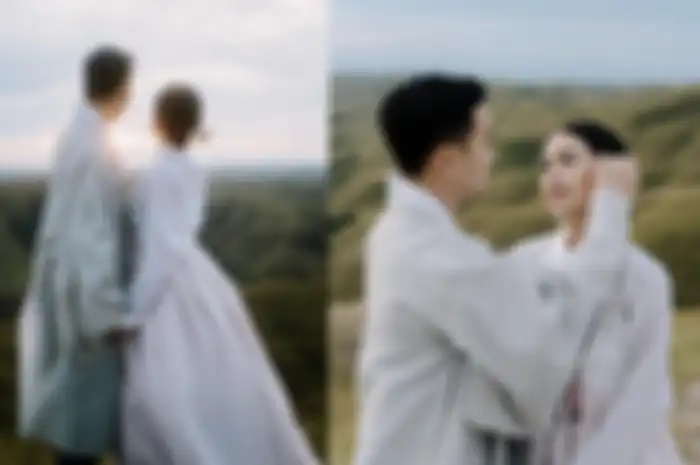 Tak Kalah Curi Perhatian, Foto Pre Wedding Maudy Ayunda dan Jesse Choi Berbalut Hanbok, Bak Drama Korea Genre Saeguk Romantis!